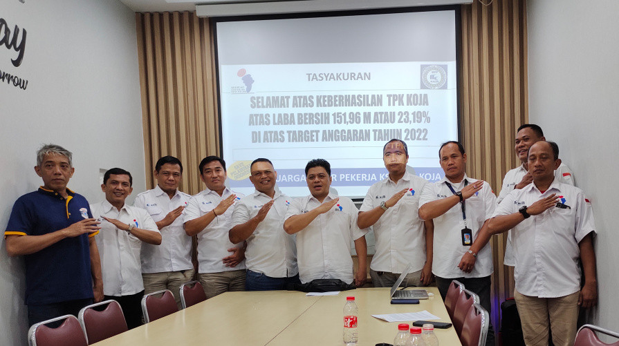SP TPK Koja Membuka Ruang Komunikasi,Berharap Bonus Betambah,Laba TPK Koja Naik