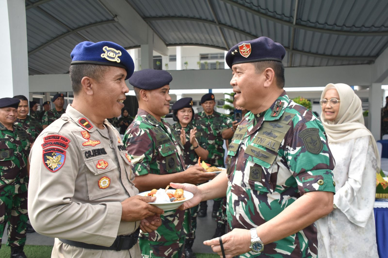HUT ke-77 Polri, Kolinlamil Bikin Kejutan Sambangi Polres Jakarta Utara