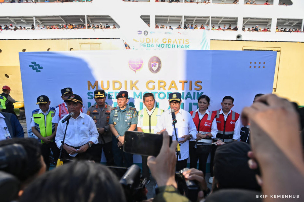 Lepas Mudik Gratis Naik Kapal, Menhub: Alhamdulillah Saya Lihat Ekspresi Kegembiraan