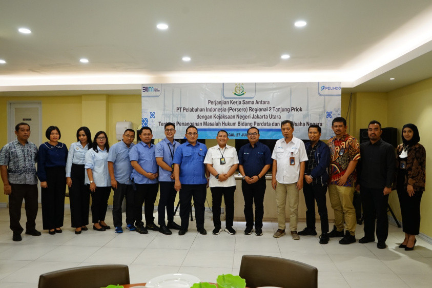 Pelindo Regional 2 dan Kejari Jakarta Utara Kerja Sama Masalah Hukum