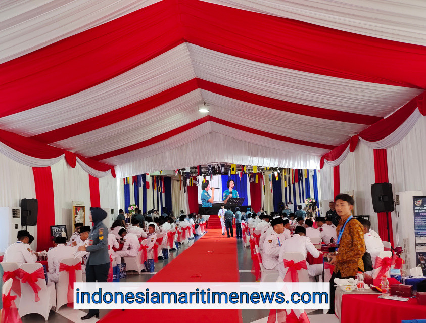 Kampanye Kemaritiman,  Ajak 78 Anggota Paskibraka Nasional 2023 Naik Kapal Perang dan Jadi TNI AL