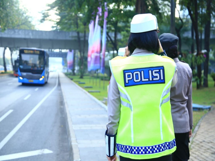 1.679 Polisi Kawal dan Amankan Jalur Lalu Lintas Delegasi KTT ke-43 ASEAN, Mayarakat Diminta Maklum