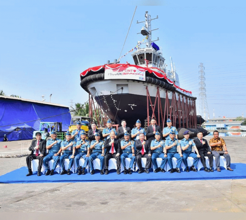 Dibangun TNI AL, Ini Spesifikasi Kapal Harbour Tug Gunung Ranai Karya Anak Bangsa