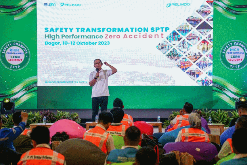 Tekan Kecelakaan Kerja, Pelindo TPK Bentuk Tim Safety Champion 
