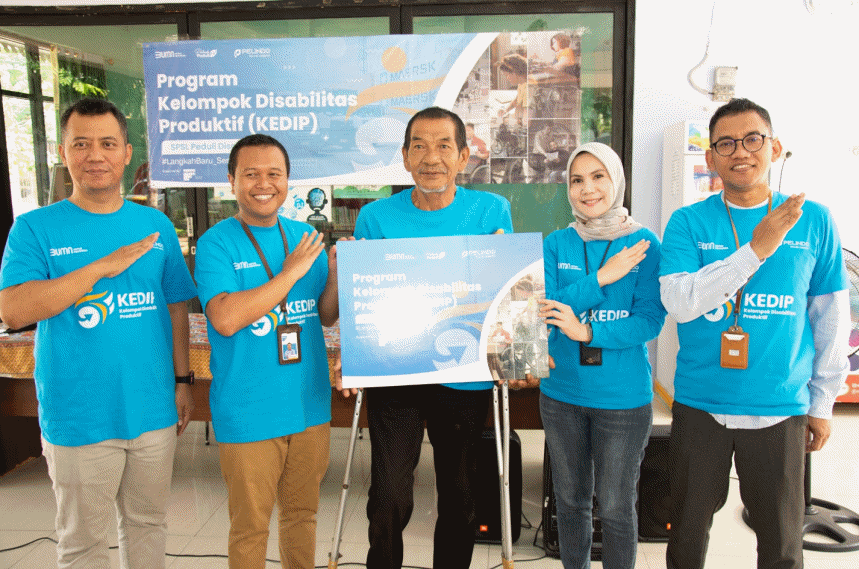 Gelar Program KEDIP, Pelindo Solusi Logistik Dukung Pembangunan Inklusif Disabilitas