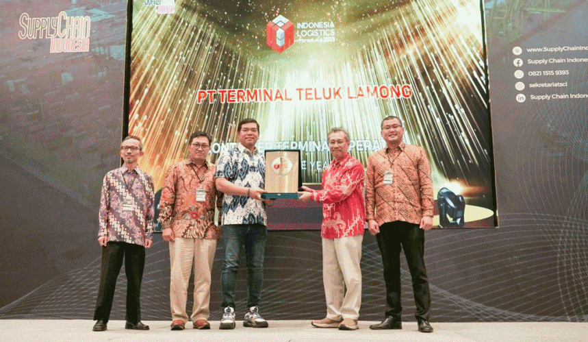 Top! Terminal Teluk Lamong Raih Penghargaan Logistics Awards 2023