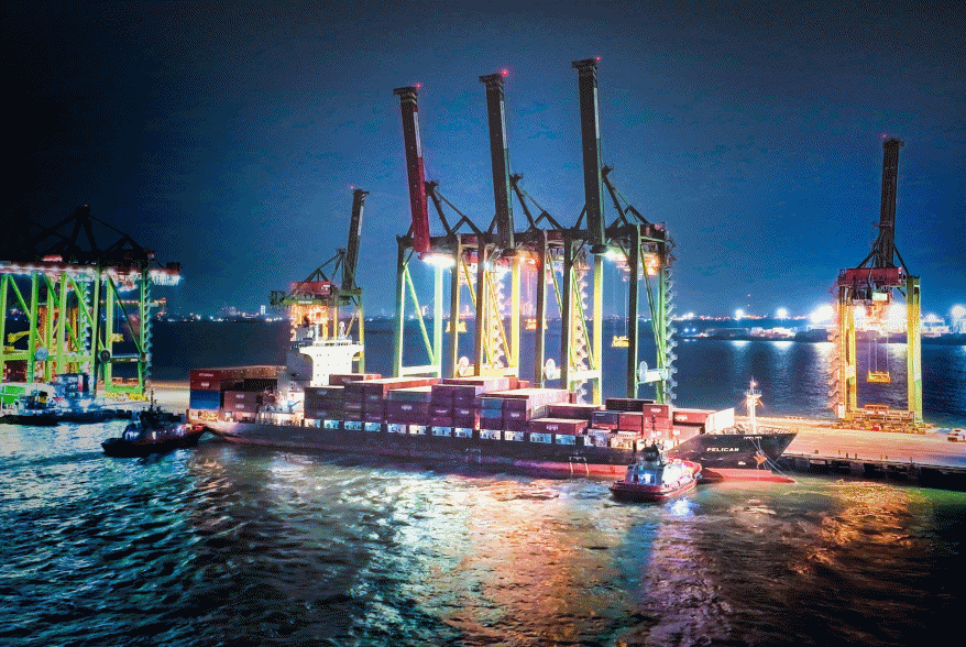 Terminal Teluk Lamong Dipercaya Layani Service Inter Asia, Kontribusi Pertumbuhan Ekonomi Indonesia