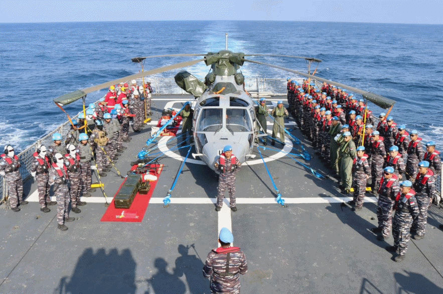 Lintasi Laut Merah dan Teluk Aden, KRI Frans Keisiepo-368 Siaga Jaga Perang