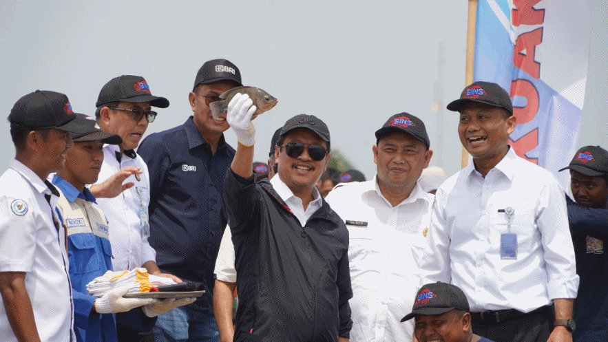 Jadi Modeling Budidaya Nila 80 Hektar  Eks Tambak Udang