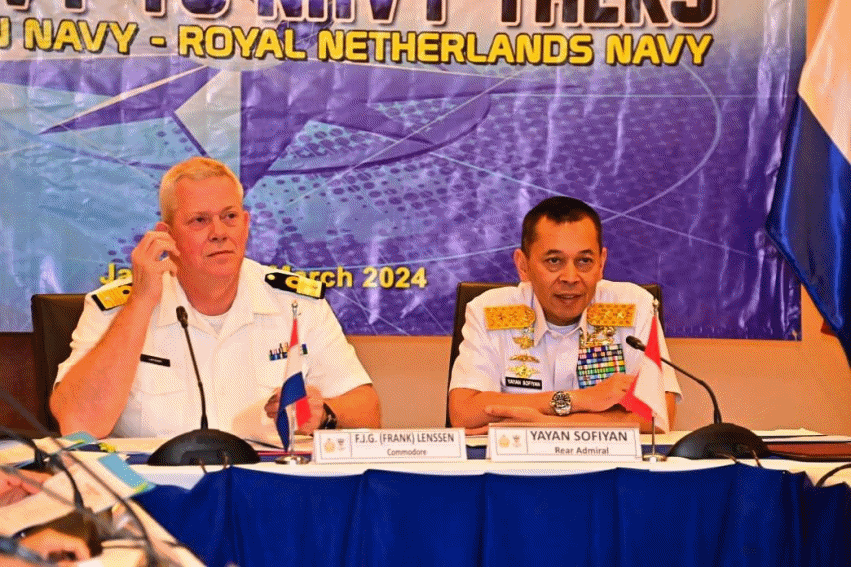 TNI AL Gelar 5th NTNST dengan Royal Netherlands Navy, Bahas Strategi dan Kerja Sama