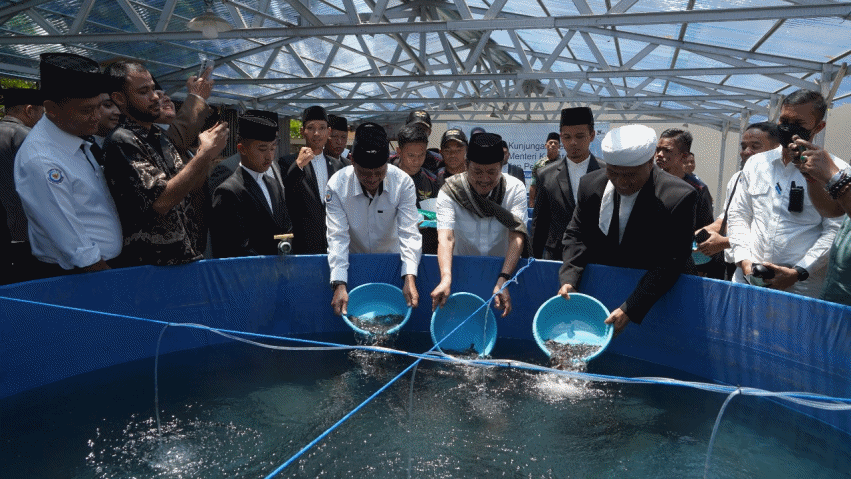 KKP Dorong Budidaya Ikan Sistem Bioflok di Pondok Pesantren
