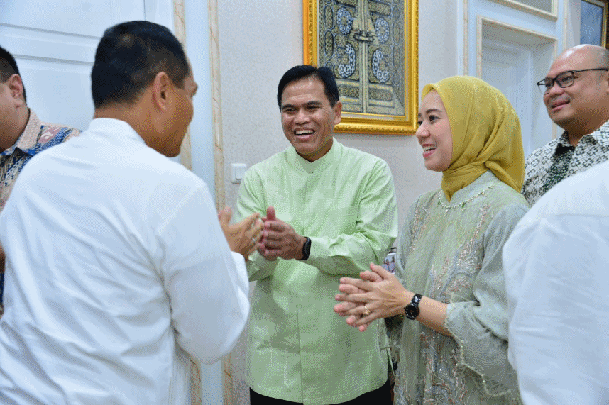 Open House Idul Fitri, Kasal Pererat Silaturahmi Keluarga Besar TNI AL dan Masyarakat