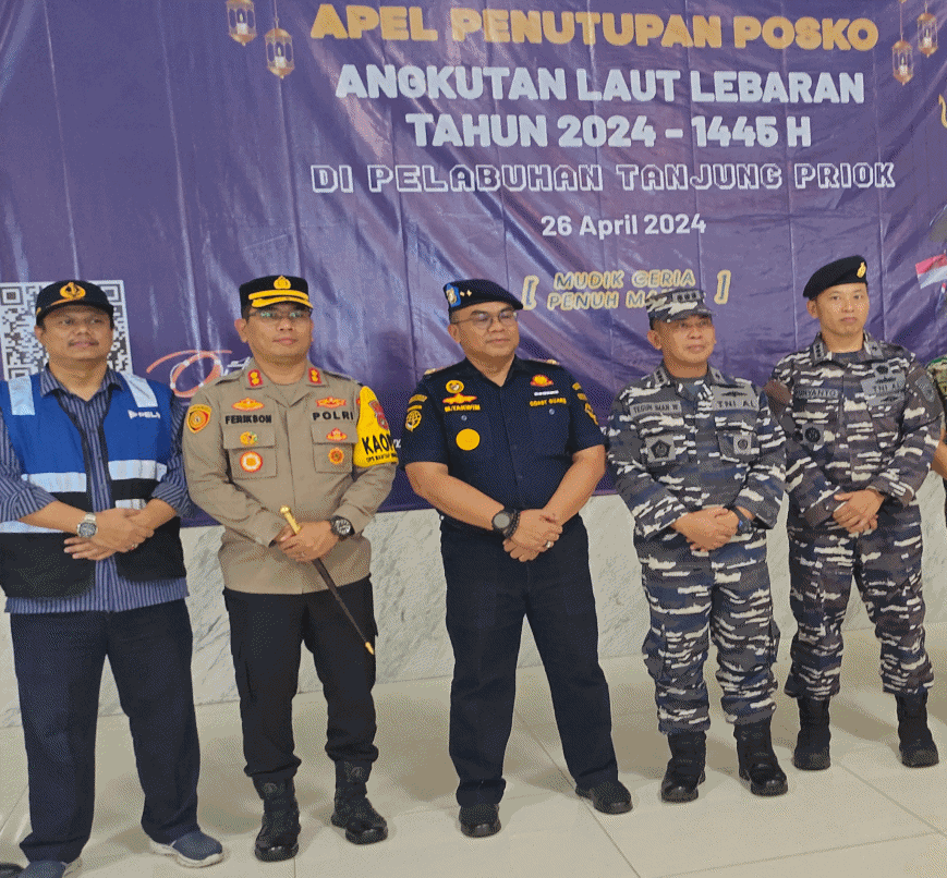 Angkutan Laut Lebaran 2024  Tanjung  Priok Sukses, Kepala KSOP : Terima Kasih Semua Pihak