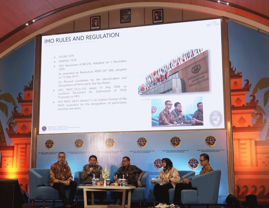 Selat Lombok Diusulkan Masuk PSSA, Begini Upaya Indonesia di Forum IMO