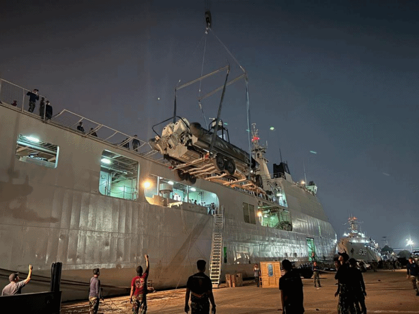 KTT WWF Ke-10 di Nusa Dua Bali, KRI Banda Aceh-593 Dikerahkan Bawa Pasukan