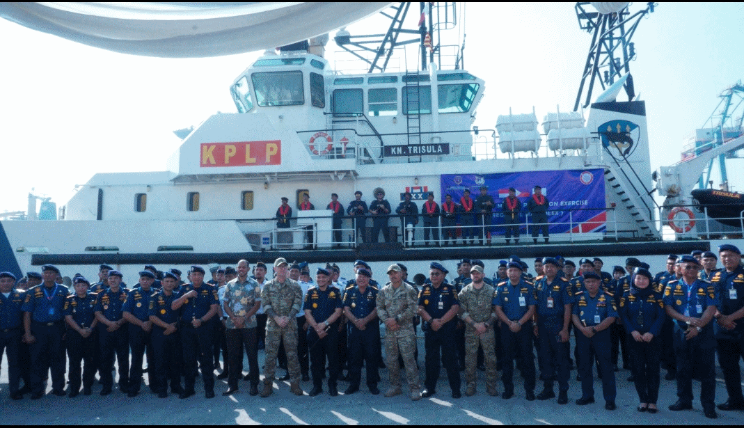 Kapal Patroli KPLP KN Trisula P-111 Dilepas ke Filipina, Wakili Indonesia di Ajang Marpolex