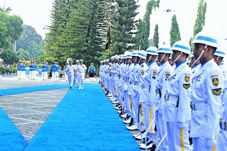 Panglima Komando Indo-Pasifik Amerika Serikat Kunjungan Kehormatan ke Markas TNI AL