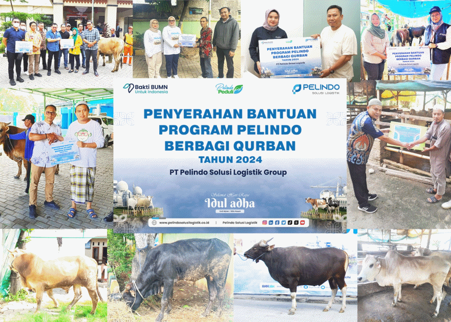 Pelindo Solusi Logistik Tebar Hewan Kurban ke Berbagai Wilayah Indonesia