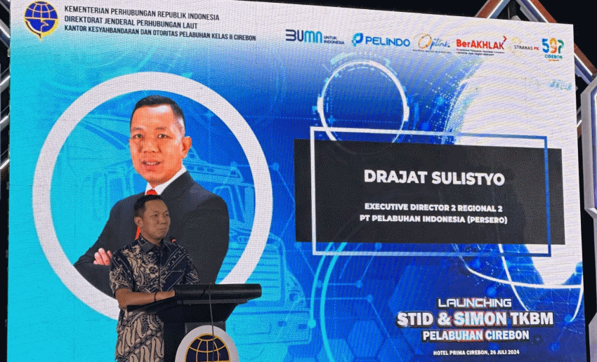 Pelindo dan KSOP Cirebon Launching STID Non Petikemas dan SIMON TKBM