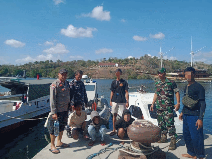 Tim SFQR Lanal Mataram Tangkap 4 Pengedar Narkoba, 15 Paket Sabu-sabu Disita