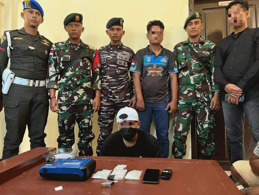 Sabu Dikendalikan Jaringan Internasional, Gagal Masuk Mandar Terendus TIM Gabungan TNI AL