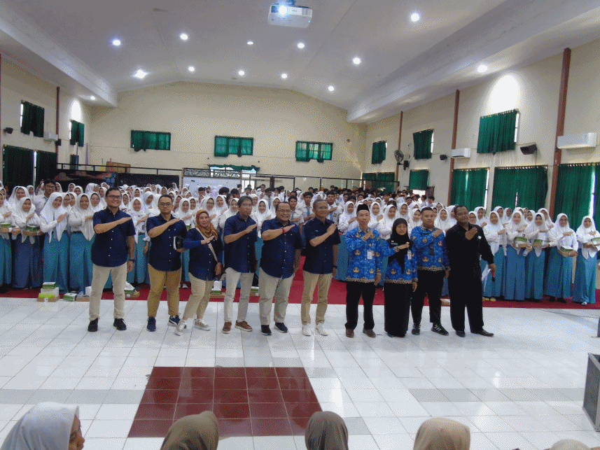 Program Pelindo Mengajar, GM TPK Koja Berbagi Ilmu di SMAN 1 Jepara