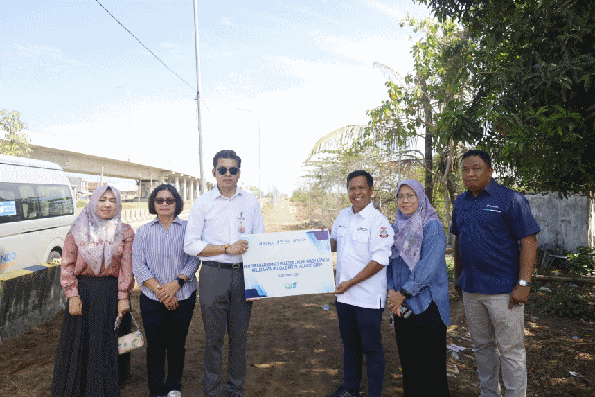 Proyek Makassar New Port, Pelindo Group Bangun Akses Jalan Warga Buloa Sulsel