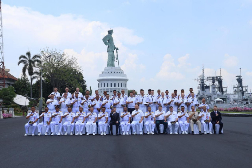 Latma ORRUDA 2024, Kapal Perang TNI AL dan Russian Navy Unjuk Kekuatan