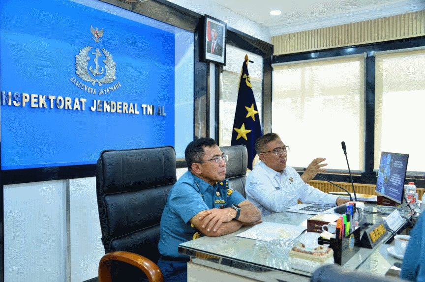 TNI AL dan BPK RI Gelar Taklimat Pemeriksaan Rinci Tata Kelola Keuangan 2024