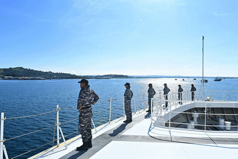 48 Hari Kelilingi Pasifik Selatan Bawa Misi Kemanusiaan, Satgas Port Visit 2024 Pulang ke Tanah Air