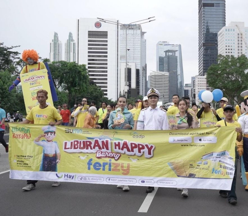 Nataru 2024-2025, ASDP Gencarkan Layanan Liburan Happy Bareng Ferizy