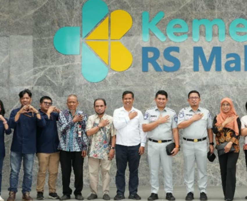 Hospital Tour RSUP Makassar, Pelindo Regional 4 Dukung Peningkatan Kesehatan Masyarakat