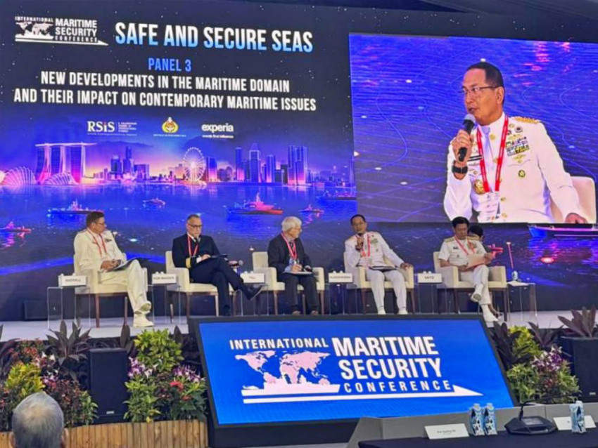 Jadi Pembicara di 9th IMSC Singapura, Wakasal Tegaskan Komitmen Indonesia Sebagai Poros Maritim Glob