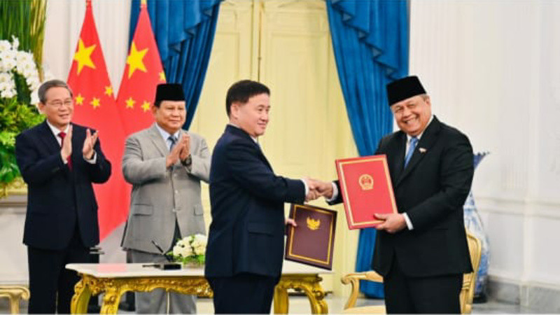 Indonesia-Tiongkok Tandatangani MoU, Ini 12 Sektor Kerja Sama yang Disepakati