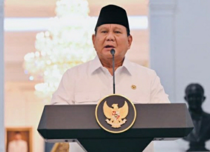 Presiden Prabowo: Aspirasi Damai Dihormati, Tindakan Anarki Ditindak Tegas