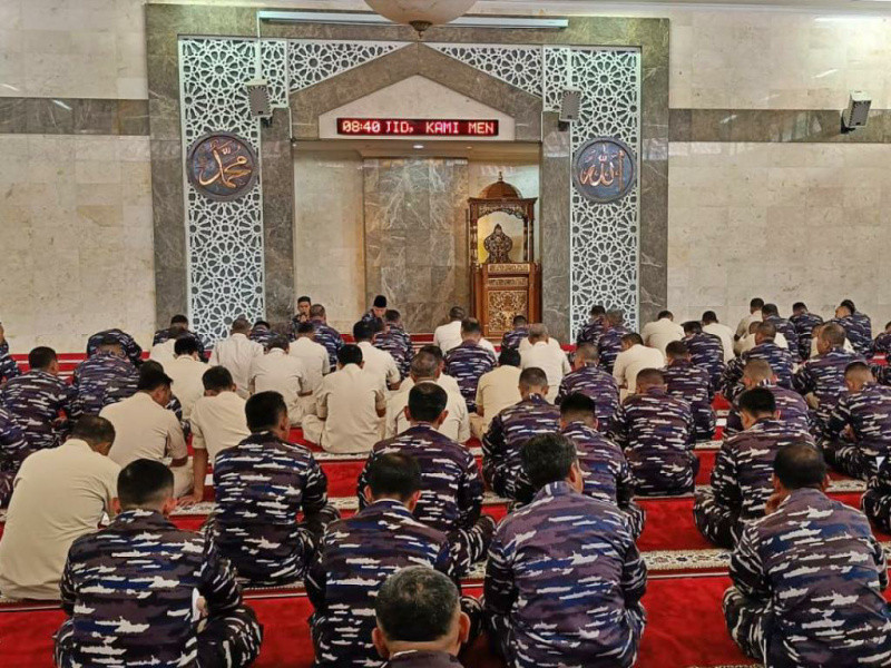 Damailah Bangsaku, TNI AL Gelar Doa Bersama di Seluruh Jajaran
