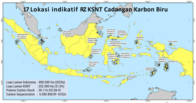 KKP Dorong Percepatan Legalisasi Rencana Zona KSNT, Ini 17 Lokasinya