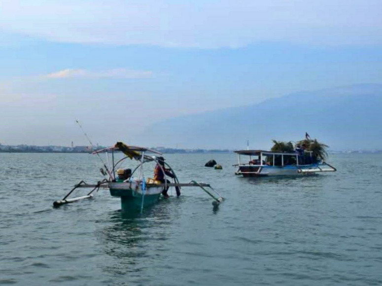 Launching Rumpon Dasar di Teluk Palu, Komitmen TNI AL Bantu Masyarakat Nelayan