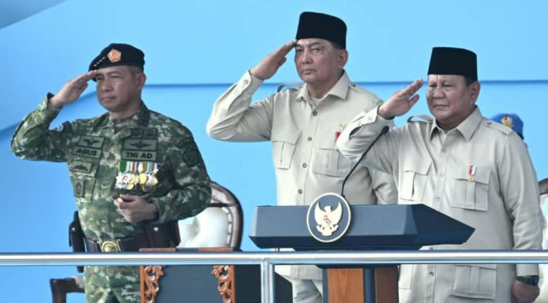 Amanat Lengkap Presiden Prabowo di HUT ke-80 TNI
