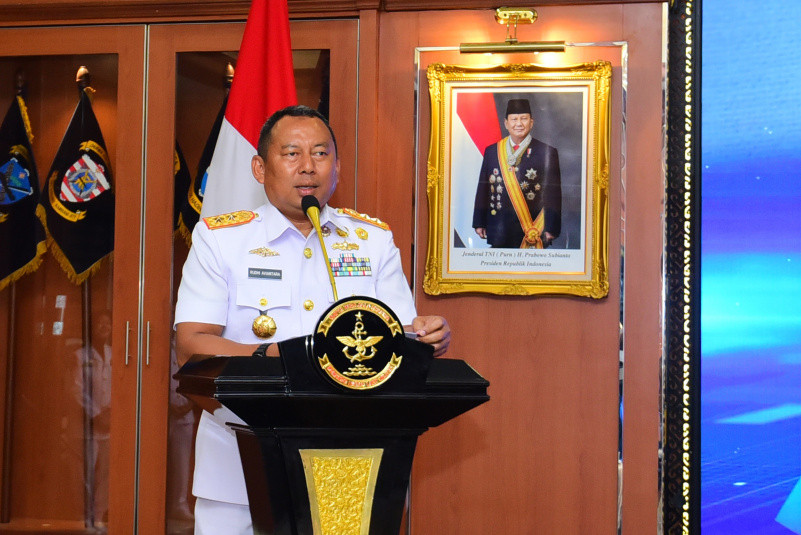 Sertijab Kadisharkap Panglima Kolinlamil Laksda TNI Rudhi Aviantara Tegaskan Kesiapan Armada