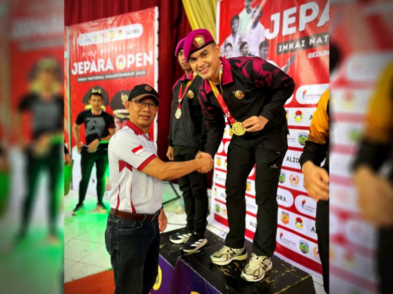 Jepara Open Inkai National Karate Championship 2025, Serda Marinir Azizul Hakim Sabet Emas