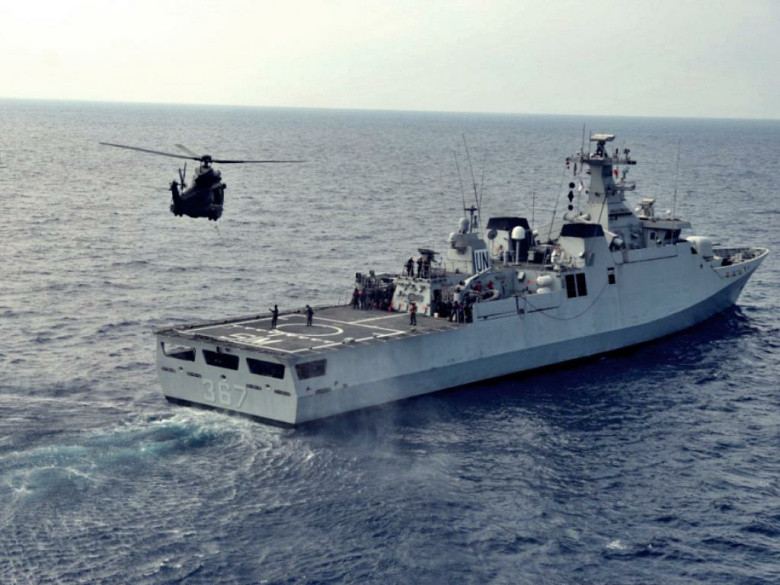 Laut Mediterania Jadi Saksi Uji Ketangguhan KRI Sultan Iskandar Muda-367 dan LAF Air Force