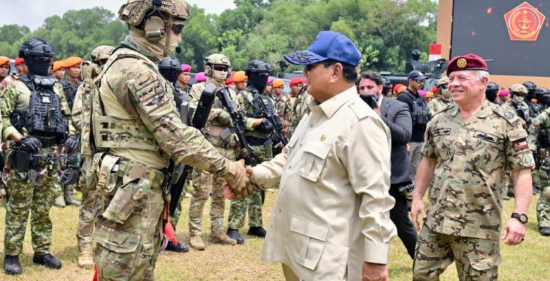 Kolaborasi TNI-Angkatan Bersenjata Yordania, dari Merpati Putih hingga Drone Kamikaze