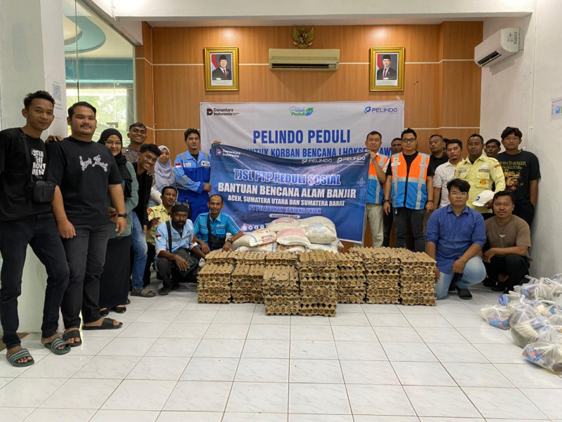 Bantuan TJSL PTP Nonpetikemas untuk Korban Banjir di Aceh, Sumatera Utara, dan Sumatera Barat