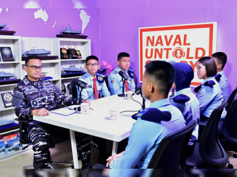 Terima Audiensi Siswa SMA Taruna Nusantara, Kadispenal Berbagi Wawasan dan Inspirasi