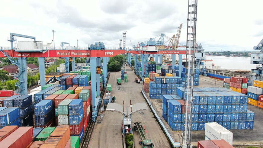 Arus Petikemas IPC TPK Pontianak Dinamis Tumbuh 7,47% Sepanjang 2025, Logistik Kalbar Menggeliat
