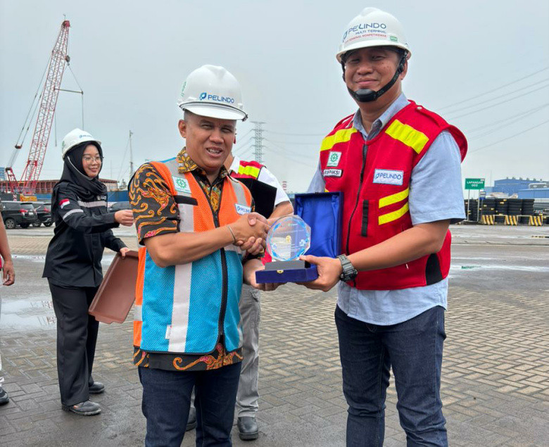 PTP Nonpetikemas Raih The Best Terminal HSSE Risk Control and Strengthening & Recognition 2025