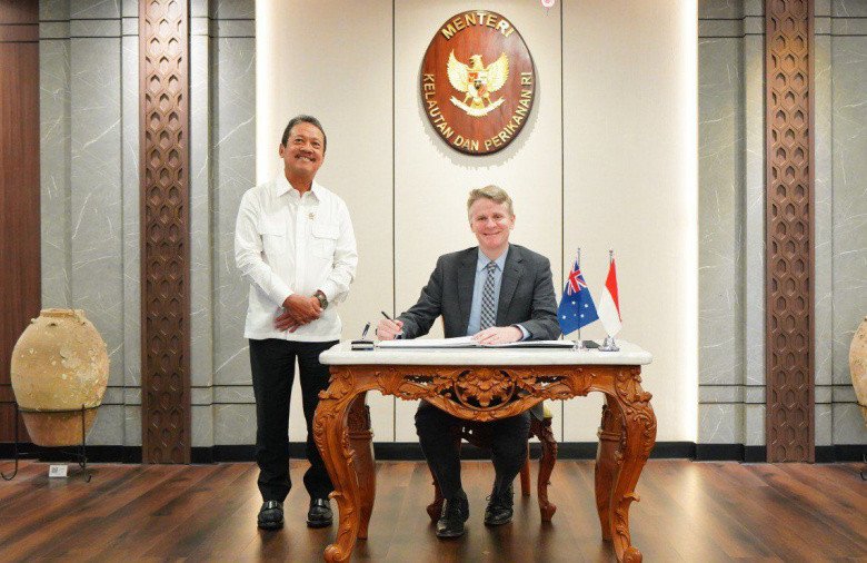 Indonesia - Australia Kolaborasi Kembangkan Budidaya Perikanan Tematik di Pedesaan