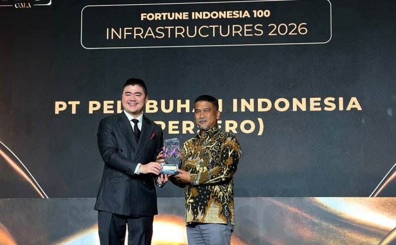 Kinerja 2025 Tumbuh, Pelindo Naik Tiga Peringkat di Fortune Indonesia 100