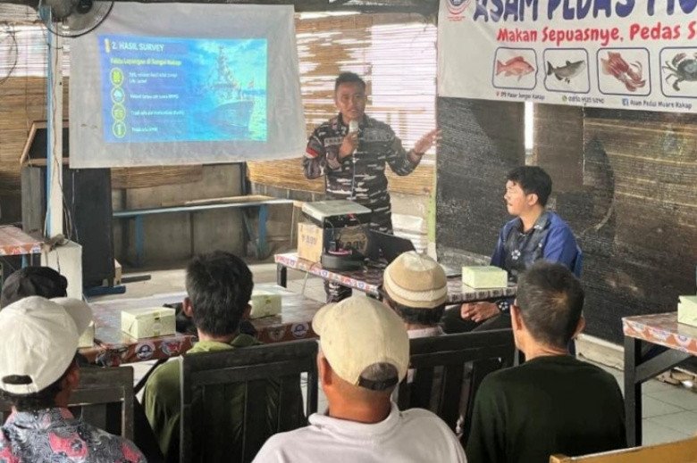 Edukasi Keselamatan Melaut, Posal Sungai Kakap Gelar Penyuluhan Nelayan Kecil